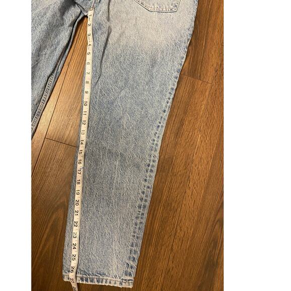 EUC Zara ripped jeans straight cut  sz: 10 - Picture 4 of 7